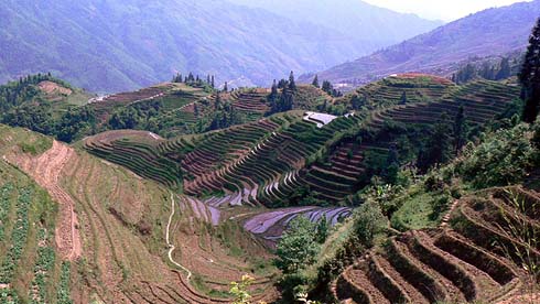 Οι αναβαθμίδες στη Κίνα