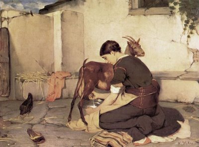 Η γυναίκα με την κατσίκα